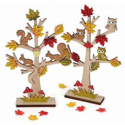 Dekobaum Herbst, Aufsteller Baum Herbst, Herbstbaum Deko, Herbstdeko