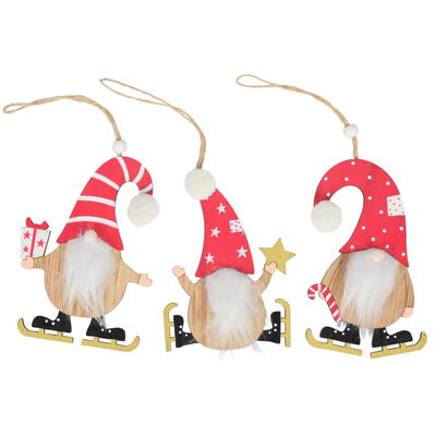 Dekohnger Wichtel, Holzhnger Wichtel, Holzwichtel zum Hngen, Weihnachtsdeko, Weihnachtshnger
