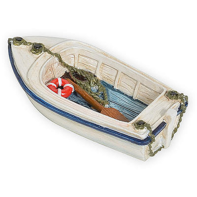 Dekoratives Ruderboot im Kleinformat, Mini-Ruderboot