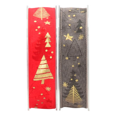 Dekorband Salzburg, Geschenkband, Weihnachtsband, Bänder, Schleifenband