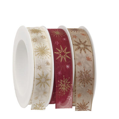 Dekorband Sterne des Sdens, Weihnachtsband, Sternenband, Schleifenband, Band Weihnachten, Geschenkband