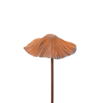 Dekostecker Pilz, Pilz zum Stecken, Roststecker Pilz, Pilzstecker, Herbstdeko, Herbststecker Rost, Rost-Deko, Blumenstecker
