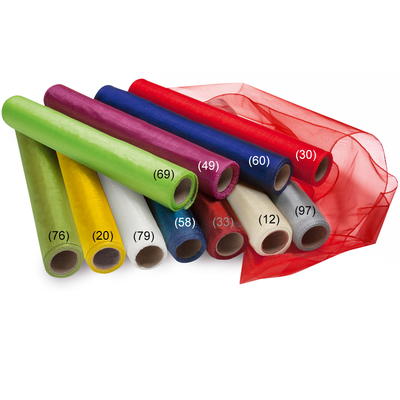 Dekostoff Organza, Tischdeko, Tischlufer Tischband