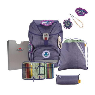 DerDieDas, Schulranzenset ErgoFlex Eco, 5-tlg. My Planet