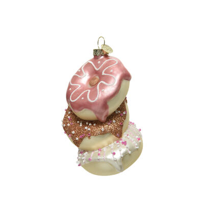 Donut Baumschmuck, Glasschmuck, Christbaumanhnger, Christbaumschmuck, Dekohnger