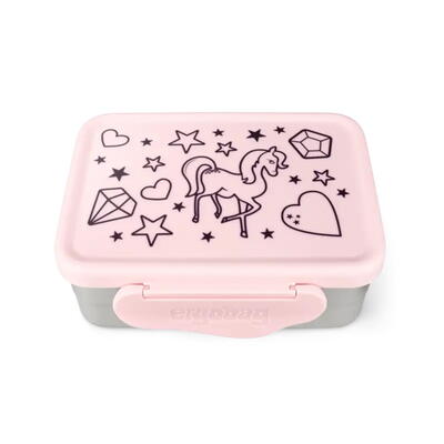 Edelstahl Brotdose, Edelstahl Lunchbox, Lunchbox, Vesperbox, Brotzeitdose, Ergobag Brotbox
