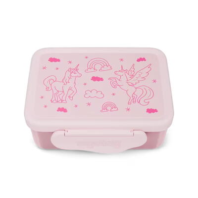 Edelstahl Brotdose Einhorn, Edelstahl Lunchbox, Lunchbox, Vesperbox, Brotzeitdose, Ergobag Brotbox