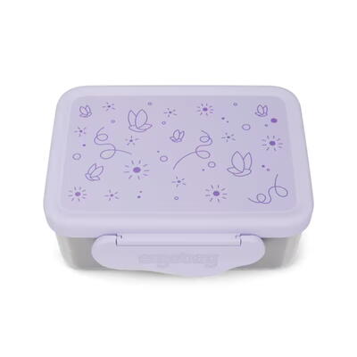 Edelstahl Brotdose Schmetterling, Edelstahl Lunchbox, Lunchbox, Vesperbox, Brotzeitdose, Ergobag Brotbox