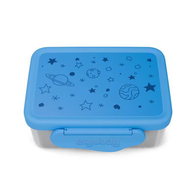 Edelstahl Brotdose Sterne, Edelstahl Lunchbox, Lunchbox, Vesperbox, Brotzeitdose, Ergobag Brotbox