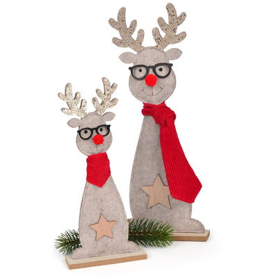 Fuchs Baumschmuck / Weihnachtsdeko aus Filz zum Aufhängen - Esmée