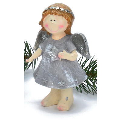 Engel mit Stern, Weihnachtsengel, Deko-Engel, Deko Weihnachten , Engelsfigur