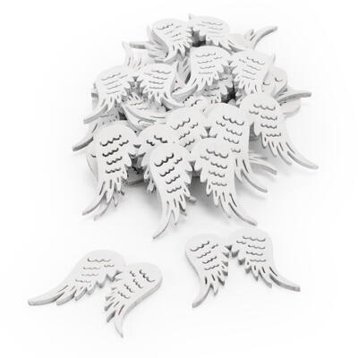 Engelsfl�gel, Holzfl�gel, Streufl�gel, Streuartikel Fl�gel, Streuteile Weihnachten, Weihnachtsdeko, Fl�gelchen zum Streuen