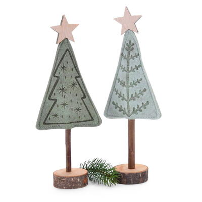 Filz-Tannenbaum, Weihnachtsdeko, Weihnachtsbaum aus Filz, kleiner Weihnachtsbaum, Tannenbaum