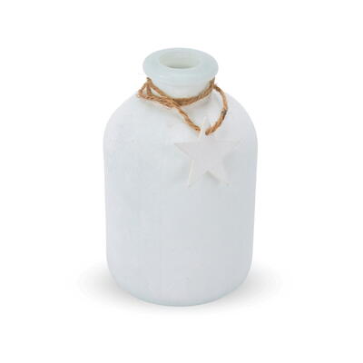 Flaschenvase, Vase, Tischdeko, Weihnachtsdeko, Adventsdeko