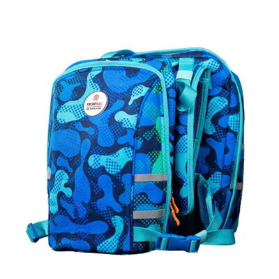 Frontbag - The double Bag Camoublue