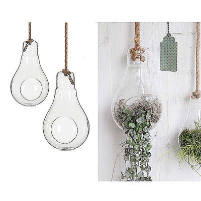 Glashänger Glühbirne, Glasvase, Dekoglas, Glasgefäß