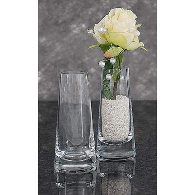 Glasvase Conical, Vase, Glasgefäß, Glas