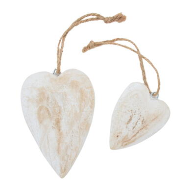 Herzh�nger, Dekoh�nger Herz, Holzherz, Holz-Herz, Herz zum H�ngen, Herzanh�nger