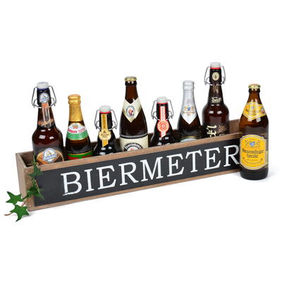 Holz-Kiste Biermeter, Bierkiste, Männergeschenk, Biergeschenk