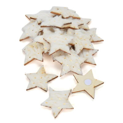 Holz-Stern Felli, Stern aus Holz, Sternstreuer, Stern mit Fell zum Streuen, Weihnachtsdeko, Streusterne