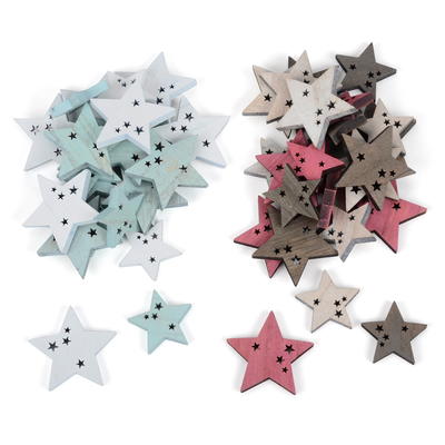 Holz Stern Sortiert Mit Ausgestanzten Sternen Sterne Streuartikel Weihnachtsdeko Deko Weihnachten