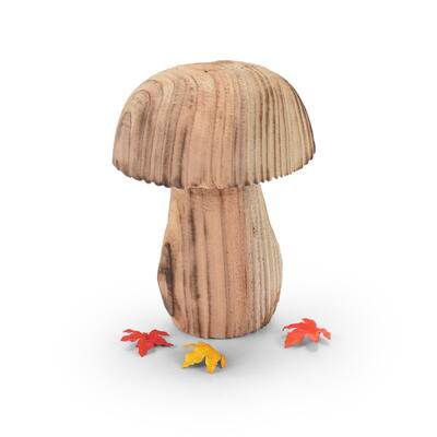 Holzpilz, Holz-Pilz, Dekopilz, Holzdeko, Pilz, Herbstdeko, Naturdeko