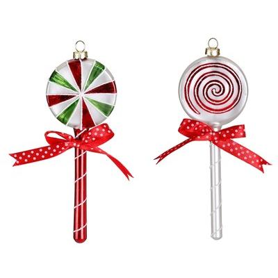 Inge-Glas Christbaumschmuck 'Lollipop' sortiert, Weihnachten, Weihnachtsdeko