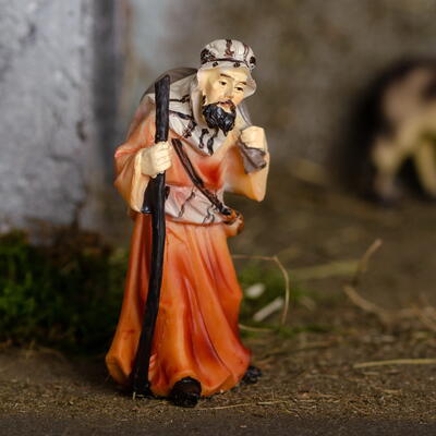 Kameltreiber Krippenfigur Matthiaskrippe einzeln