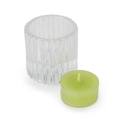 Kerzenhalter, Teelichthalter, Kerzenglas, Stabkerzenhalter, Teelichtglas