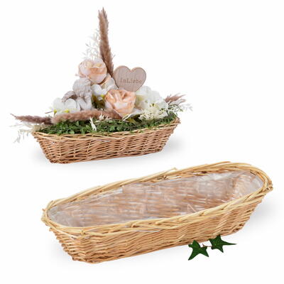 Korb, Pflanzkorb, Geschenkkorb, Dekokorb, Pflanzgef Korb, Krbe, Weiden-Pflanzkorb
