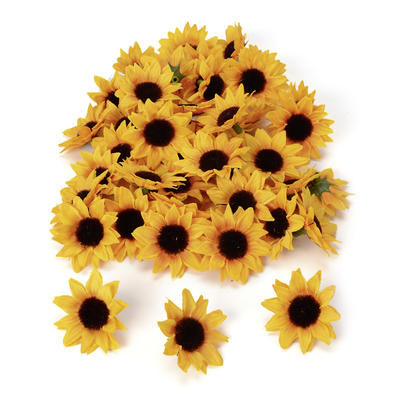 Kunstblumen 'Sonnenblumenkopf'