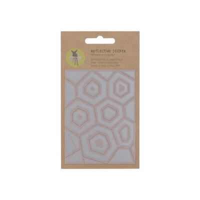 Lssig Reflective Sticker-Set, Hexagon