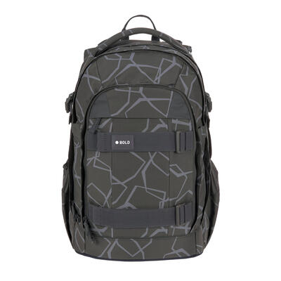 Lssig- Rucksack Backpack, Bold Edges grey