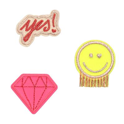 Lssig Textil Sticker-Set, Diamant