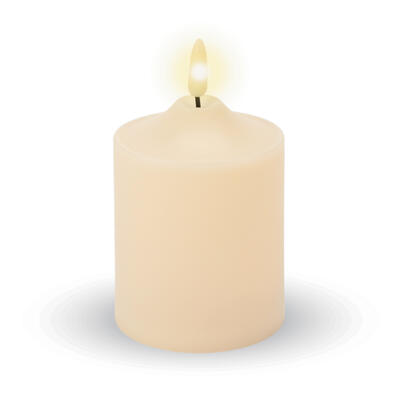 LED-Kirchenkerze, LED Kerze, LED-Beleuchtung, Flackerkerze