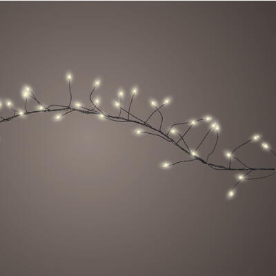 LED-Lichterkette schwarz 4,5 m, LED-Beleuchtung, Auenbeleuchtung, Weihnachtsbeleuchtung, LED-Kette, Lichterkette LED
