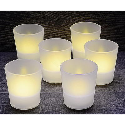 Led Teelichtglas Kerzenglas Teelichthalter Gunstig Online Bestellen