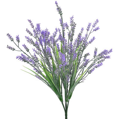 Lavendelbusch, knstlicher Lavendel, Kunstblume, Kunstpflanze
