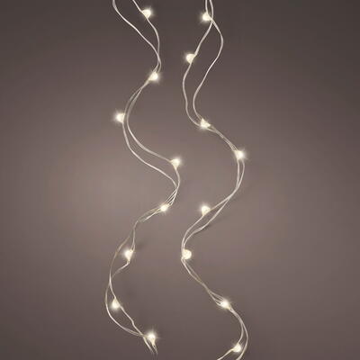 Lichterkette, LED, Lichterketten , Lichter - Kette, LED-Lichterkette, 10er-Lichterkette, Lichterkette fr Knopfzellbatterien