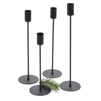 Metall-Kerzenhalter-Set, Kerzenhalter aus Metall, Stabkerzenhalter, Kerzenhalter f�r Stabkerzen, Metall Kerzenhalter Set, Kerzen