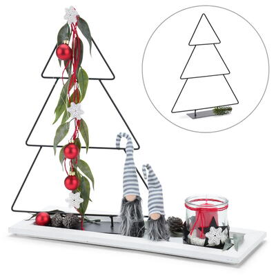 Metallbaum, Metall-Baum, Metall-Tanne, Tanne aus Metall, Weihnachtsbaum, Weihnachtsdeko, Metallgestell Tanne