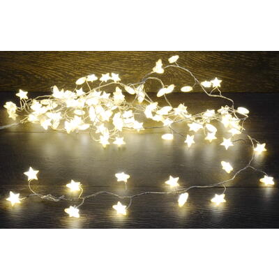 Micro-LED Clusterbeleuchtung Sterne, LED Beleuchtung, Lichterkette, fr Steckdose