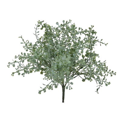 Miniblätter-Busch, Blätterbusch, künstlicher Blattzweig, Kunstblume, Kunstpflanze, Blattzweig