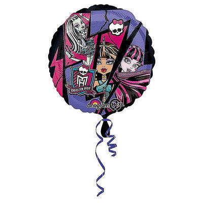 Monter High Folienballon rund, 43 cm