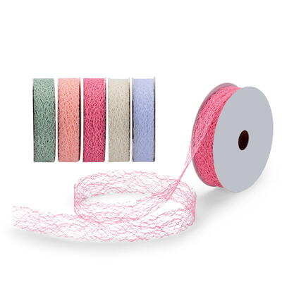 Netzband, Gitterband, Band, Dekoband, Bnder, Geschenkband, Zierband