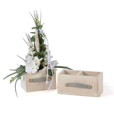 Pflanz-Schublade, Schublade, Pflanzgef, Holzschublade zum Bepflanzen, Holzdeko