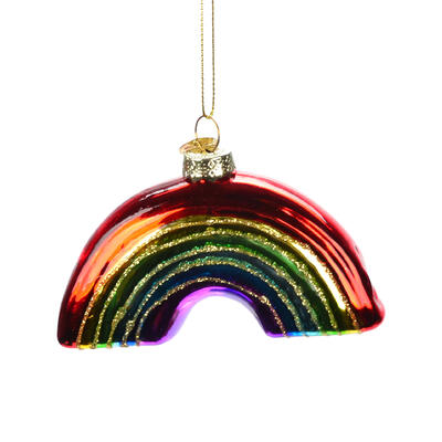 Regenbogen Baumschmuck, Christbaumschmuck, origineller Baumschmuck, Regenbogen aus Glas zum Hngen