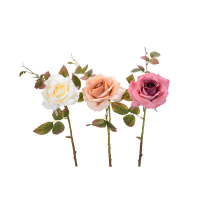 Rose Vintage im Vintage-Look, Rosen, Seidenblumen, künstliche Blumen