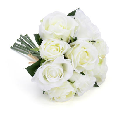 12x Foamrosen Schaum Rosen Kunstblumen Künstliche Blumen Rosenstrauß Hochzeit 