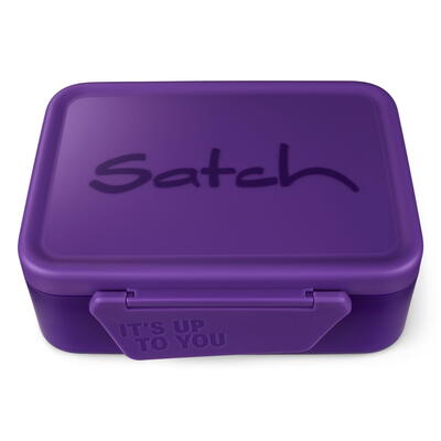 Satch Lunchbox, Purple, Kunststoff